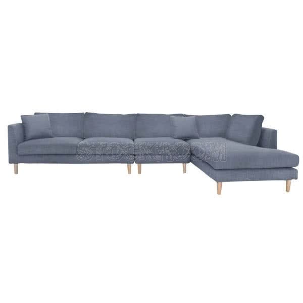 Dakota Fabric Sofa - L Shape