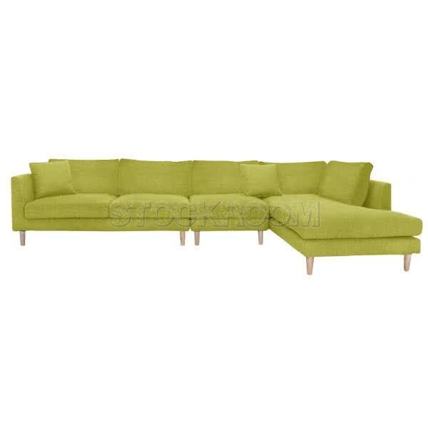 Dakota Fabric Sofa - L Shape