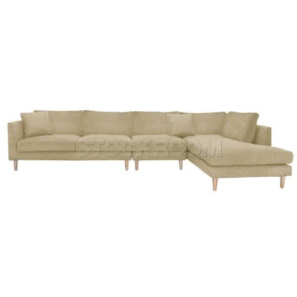 Dakota Fabric Sofa - L Shape