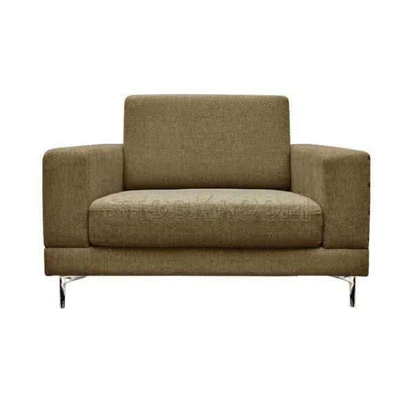 Bronte Fabric Lounge Chair and Single Seater Sofa