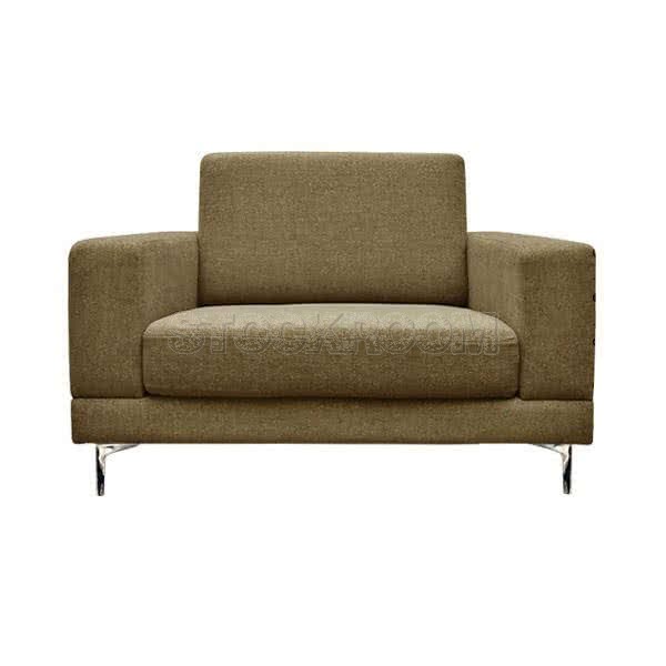 Bronte Fabric Lounge Chair and Single Seater Sofa