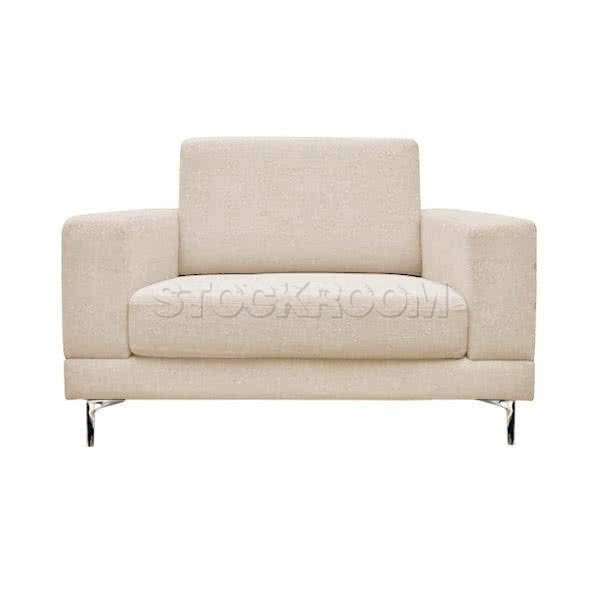 Bronte Fabric Lounge Chair and Single Seater Sofa