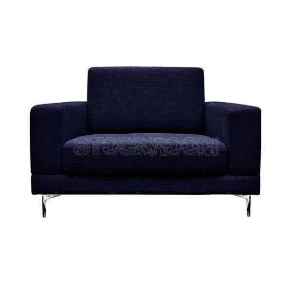 Bronte Fabric Lounge Chair and Single Seater Sofa