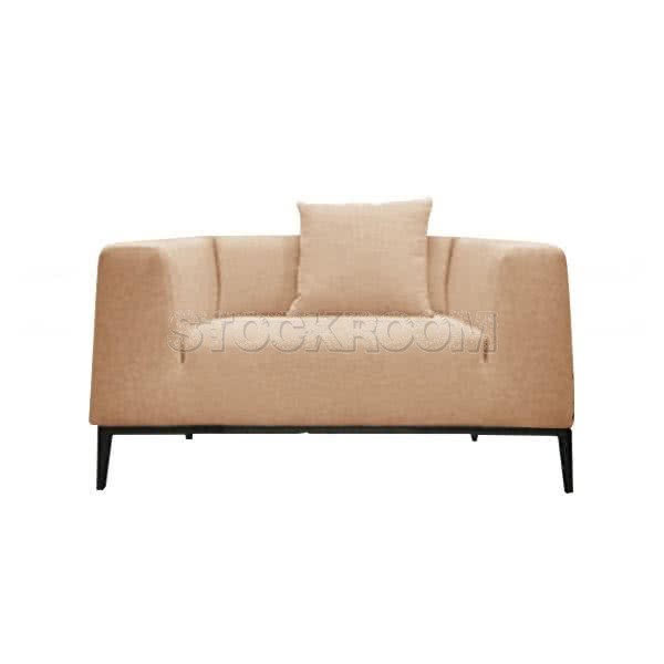 Arnold Fabric Lounge Chair and Single Seater Sofa