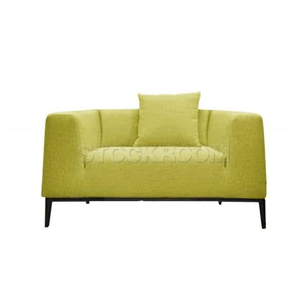 Arnold Fabric Lounge Chair and Single Seater Sofa