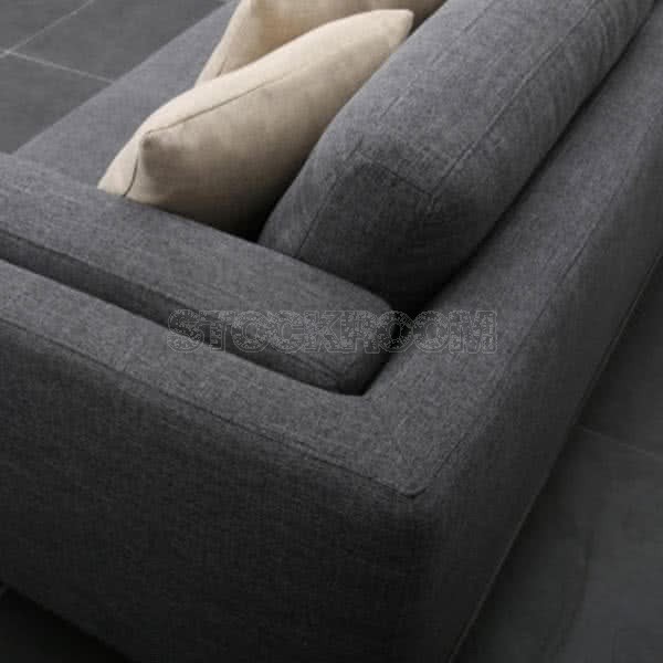 McManus Fabric 3 Seater Sofa