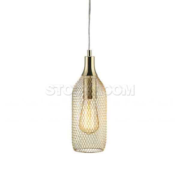 Markslöjd Grid Pendant Lamp - Brass