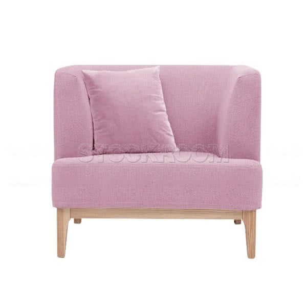 Sophia Fabric Single Seater Sofa