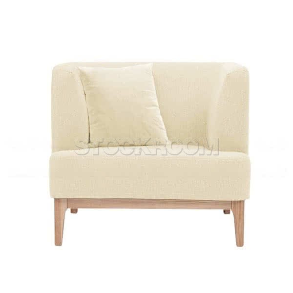 Sophia Fabric Single Seater Sofa
