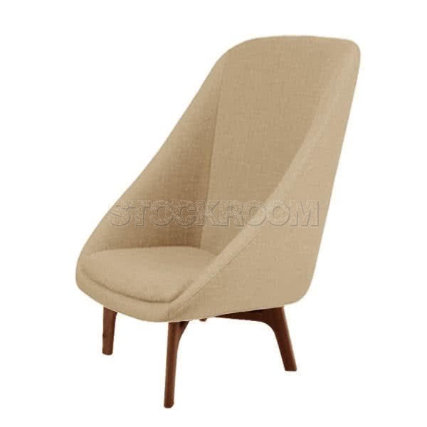 Amit Style Fabric Lounge Chair 