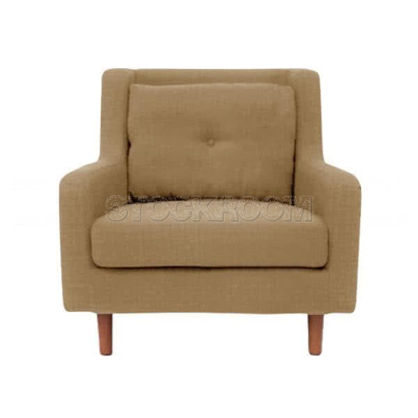 Wendy Fabric Upholstered Lounge Chair/ Armchair