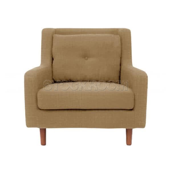 Wendy Fabric Upholstered Lounge Chair/ Armchair