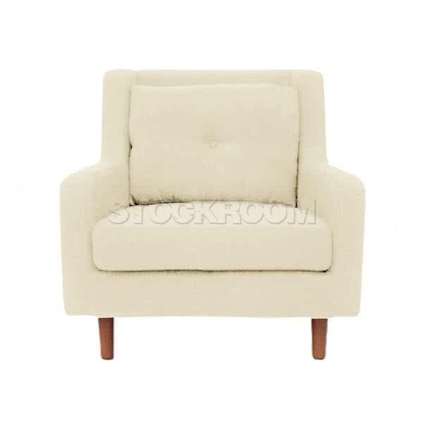 Wendy Fabric Upholstered Lounge Chair/ Armchair