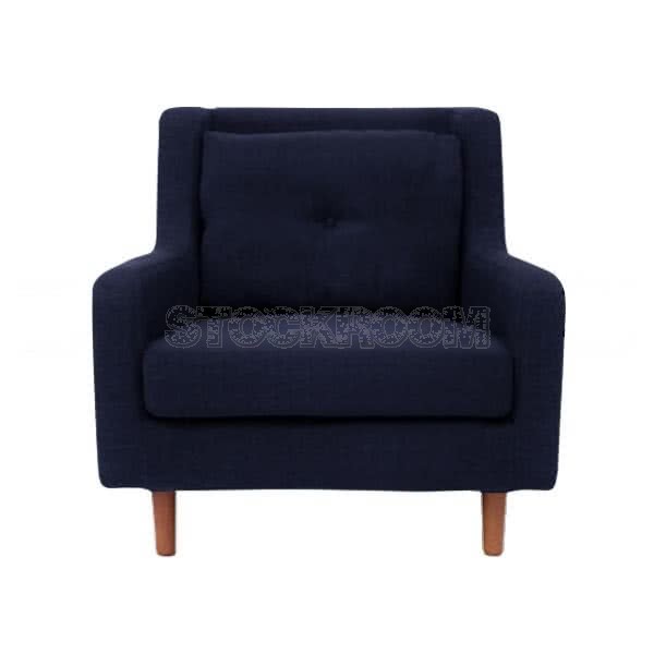 Wendy Fabric Upholstered Lounge Chair/ Armchair