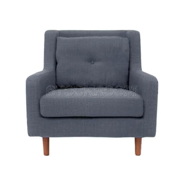 Wendy Fabric Upholstered Lounge Chair/ Armchair