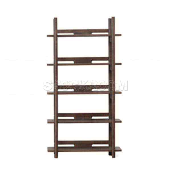 Alfons Style Solid Oak Bookshelf 