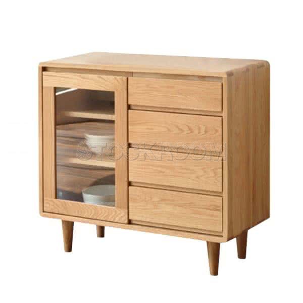 Emilia Solid Oak Cabinet