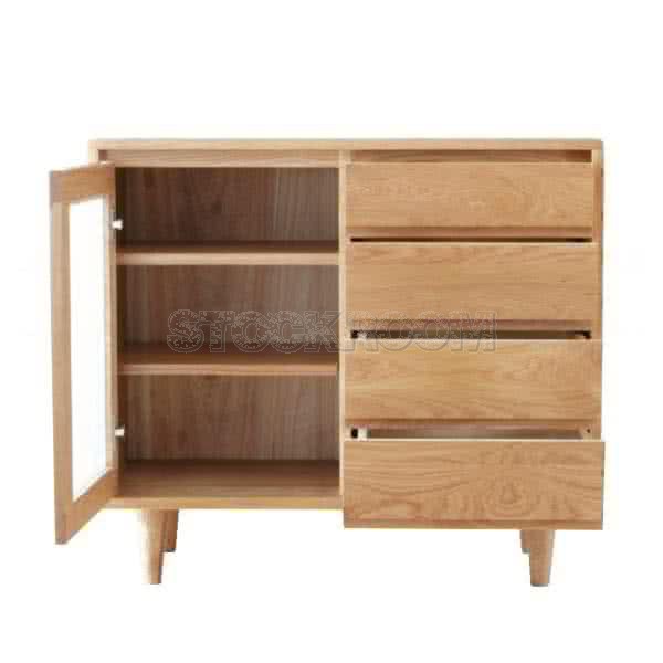 Emilia Solid Oak Cabinet