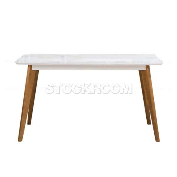 Alvar Glossy White Table - More Sizes