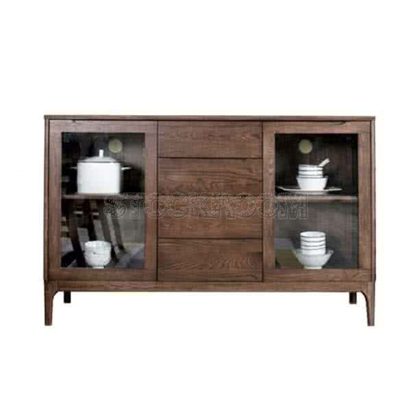Martin Solid Wood Storage Universal Sideboard Cabinet