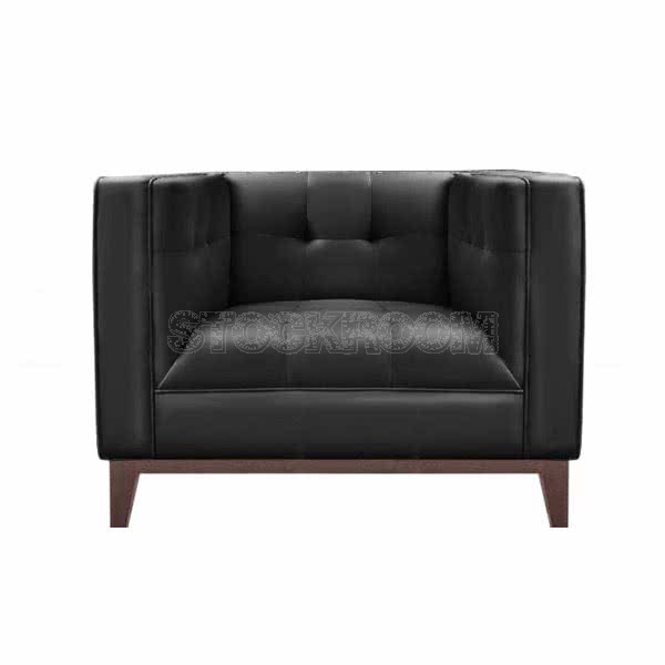 Marfa Leather Sofa - Single Seater