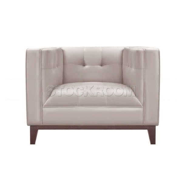 Marfa Leather Sofa - Single Seater