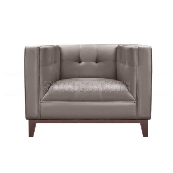 Marfa Leather Sofa - Single Seater