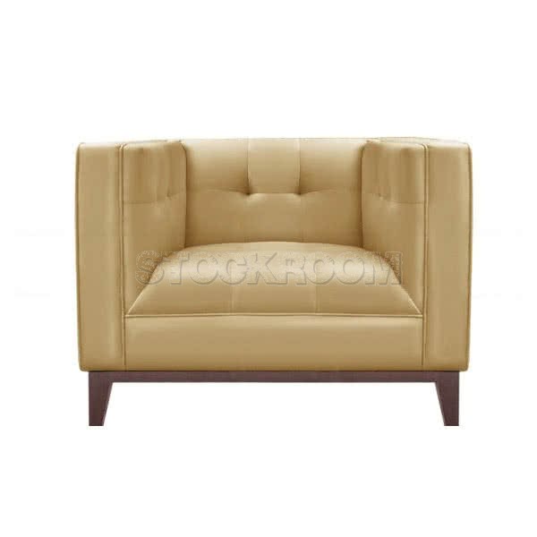 Marfa Leather Sofa - Single Seater