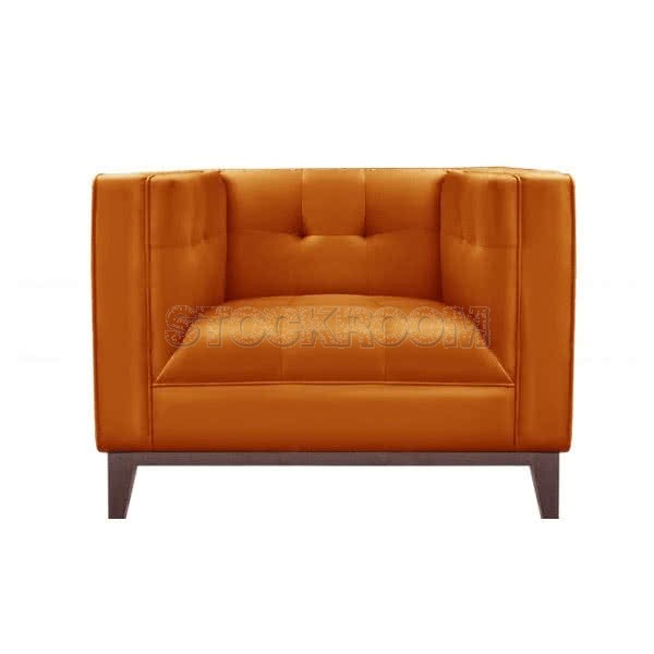 Marfa Leather Sofa - Single Seater