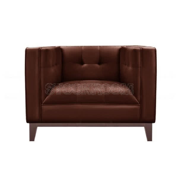 Marfa Leather Sofa - Single Seater