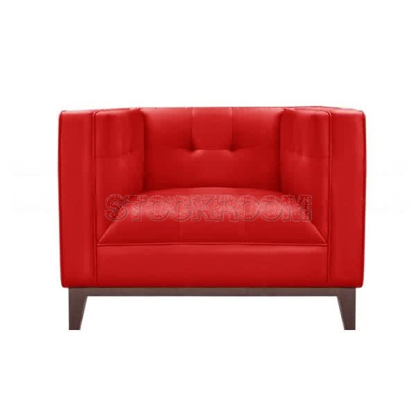 Marfa Leather Sofa - Single Seater