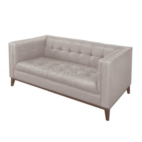 Tzeitel Style Leather 2 Seater Sofa 