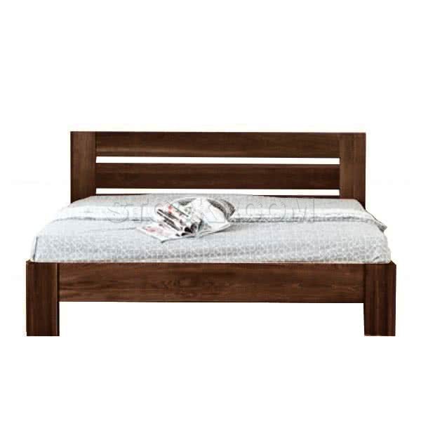 Duke Solid Wood Walnut Bed - More Sizes