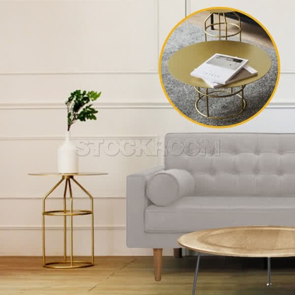 Blanche Side Table and Coffee Table 