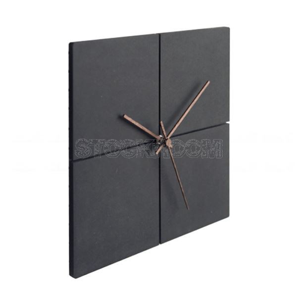 Agneta Geometric Square Wall Clock