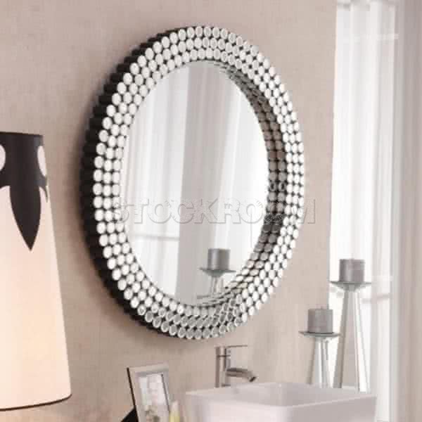 Berach Dotting Style Circle Mirror 