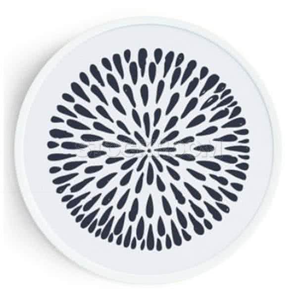 Stockroom Artworks - Circle Canvas Wall Art - Droplets Spreading - More Sizes
