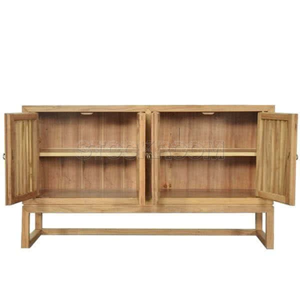 Tang Elm Wood Chinese Sideboard Storage Cabinet - TC02