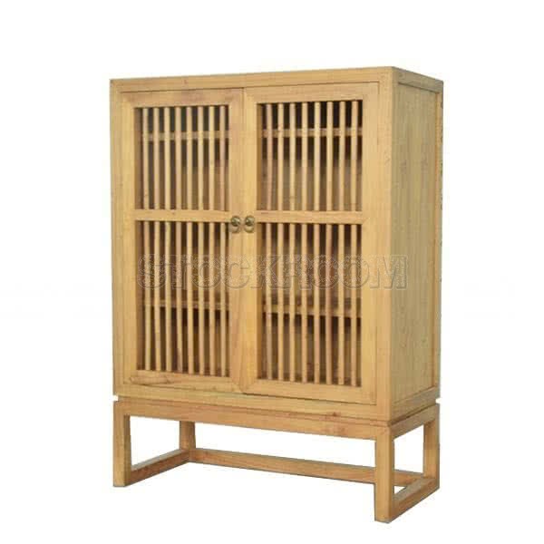 Tang Elm Wood Chinese Side Cabinet and Cupboard