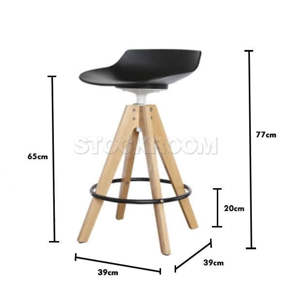 Morgan Contemporary Bar Stool