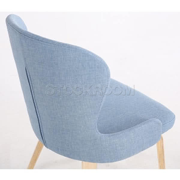 Clare Upholstered Fabric Dining Chair