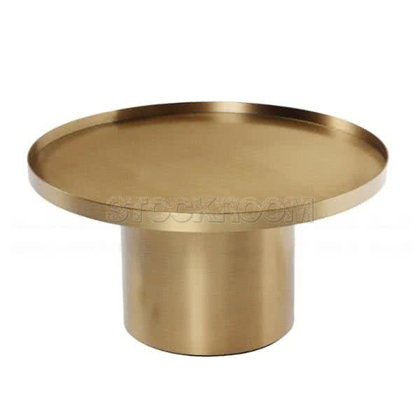 Maya Brass Coffee Table