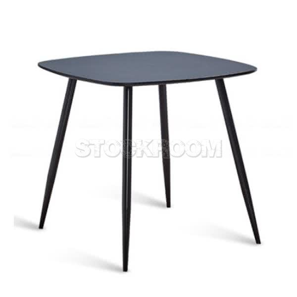 Nemo Modern Black Square Table