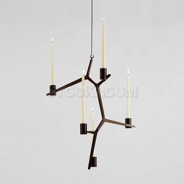 Agnes Candelabra Hanging - 5 Candles - More Colors