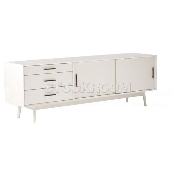 Percy White TV Stand and Media Console - More Sizes