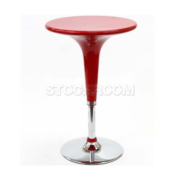 Aaliyah Round Adjustable Bar Table 