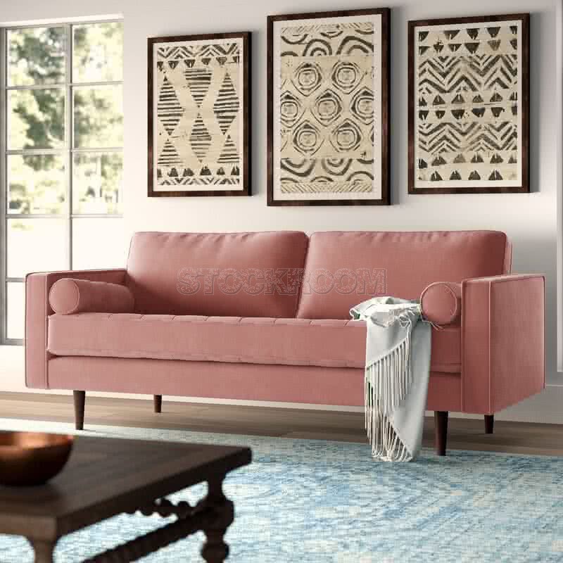 Derry Contemporary Fabric Sofa