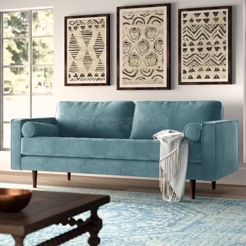 Derry Contemporary Fabric Sofa