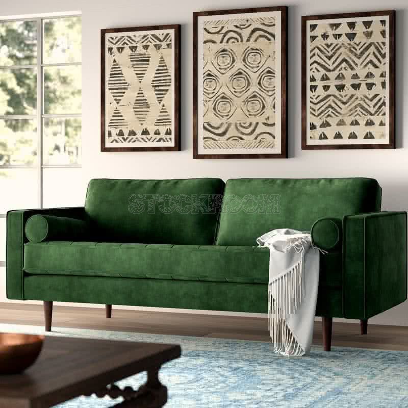 Derry Contemporary Fabric Sofa