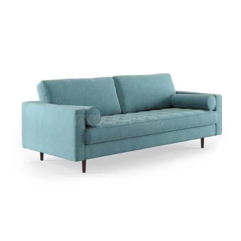 Derry Contemporary Fabric Sofa